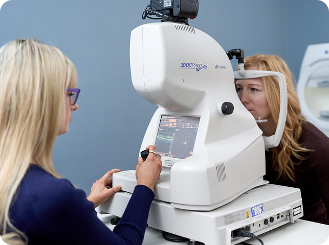 Advanced Eye Testing Advanced Eye Care & Free Eye Test | Bainbridge Bespoke Opticians